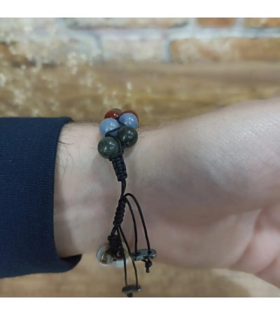 Karma Çift Makrome Bileklik - B-3501-1