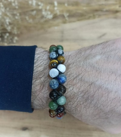 Karma Çift Makrome Bileklik - B-3501-1