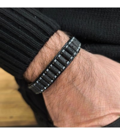 Lav Taşı Bileklik - B-3525-1