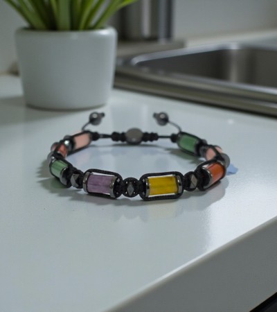 Kadın karma asansör bileklik - B-3505-1