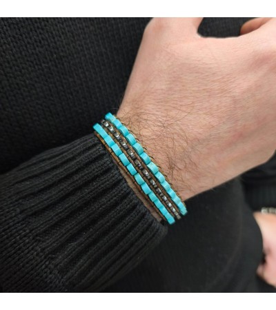 Turkuaz & Hematit - B-3581-1