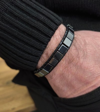 Hematit Taşlı Bileklik - B-3591-1