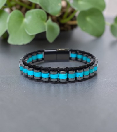 Turkuaz ( Firuze) & Hematit - B-3596-1