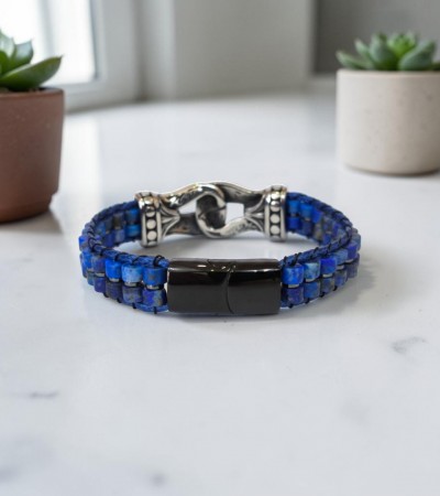 Lapis Lazuli & Hematit - B-3608-1