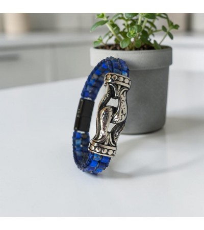 Lapis Lazuli & Hematit - B-3608-1
