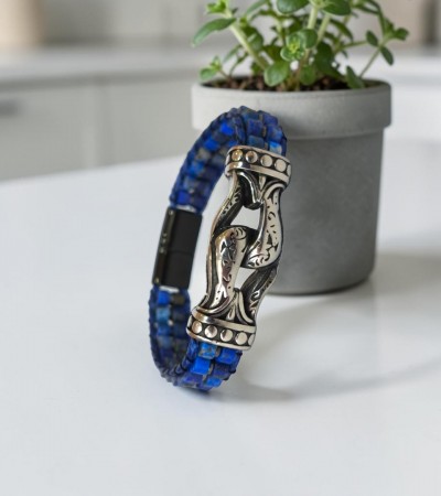 Lapis Lazuli & Hematit - B-3608-1